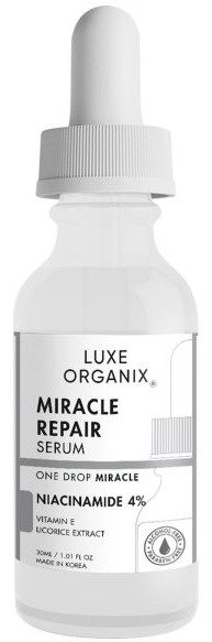 Luxe Organix Miracle Repair Serum Niacinamide 4%