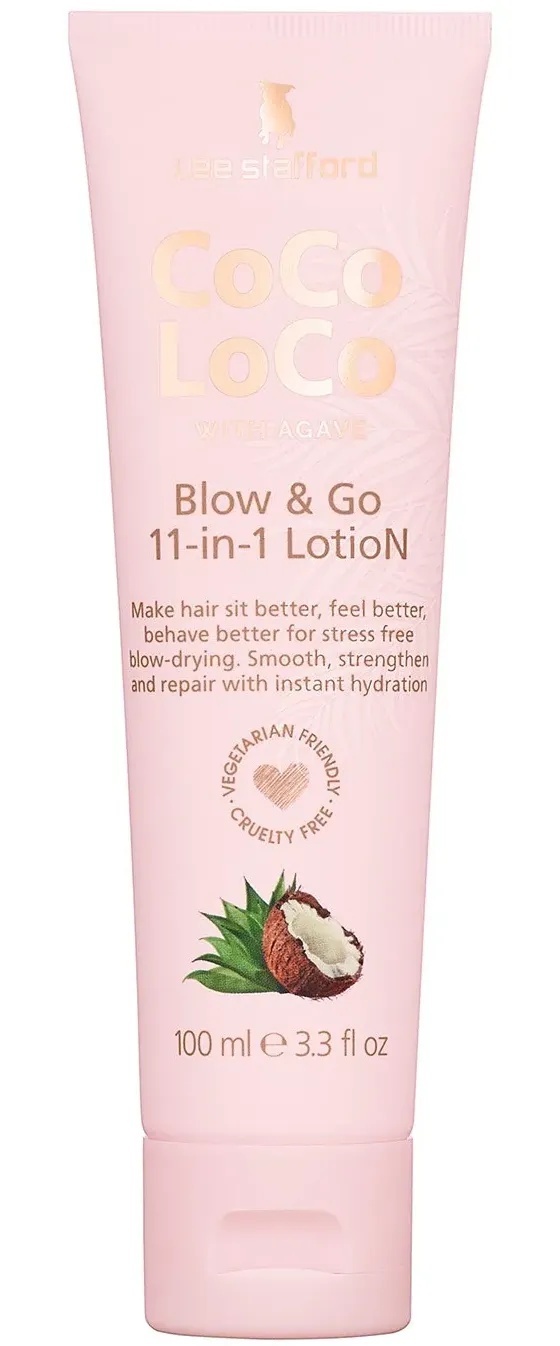 Lee Stafford Coco Loco Agave Blow & Go 11-in-1 Lotion