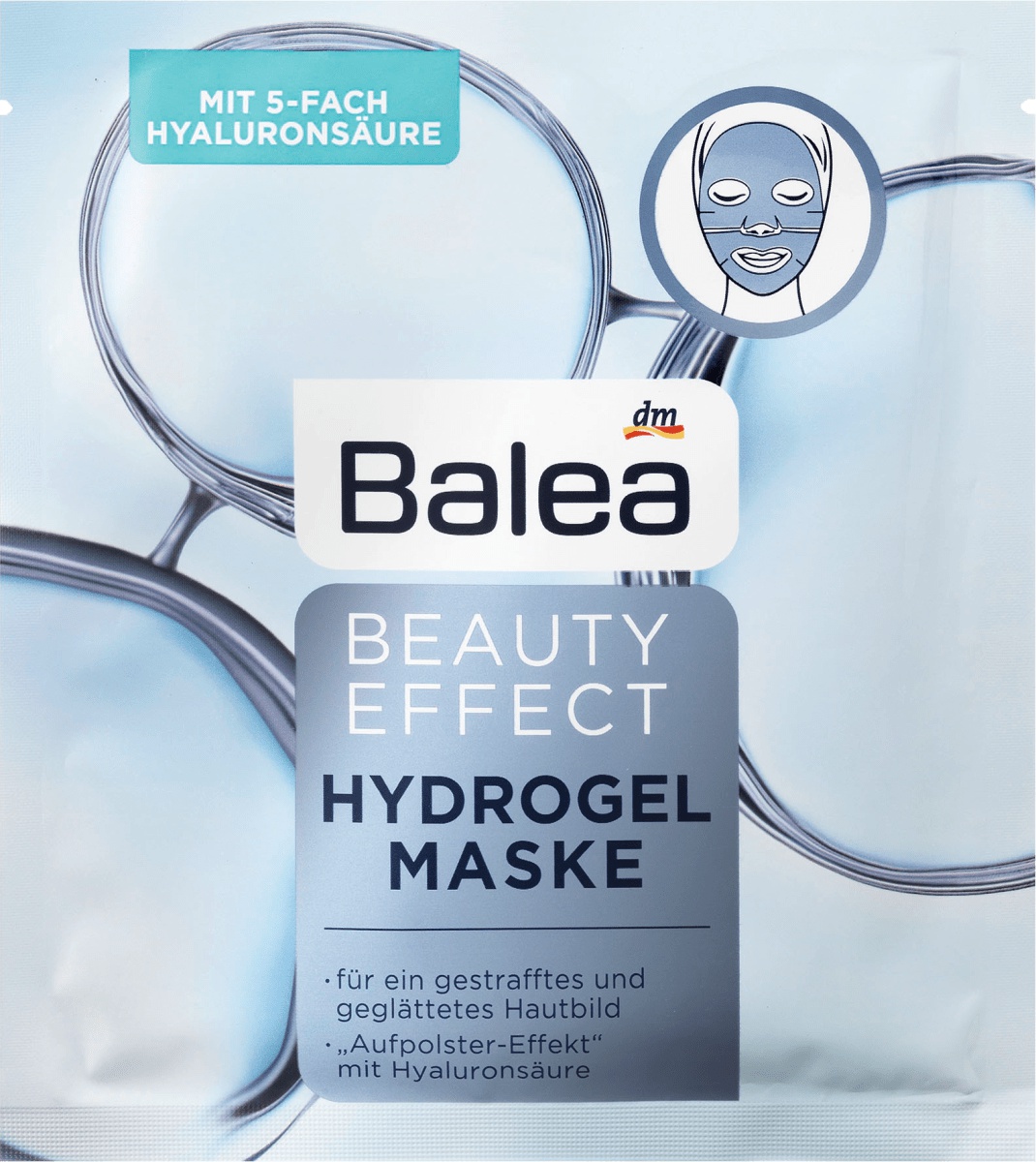 Balea Beauty Effect Hydrogelmaske
