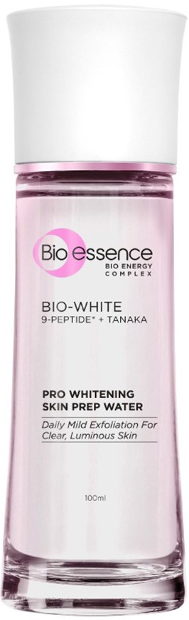 Bio essence Bio-white 9-peptide* + Tanaka Pro Whitening Skin Prep Water