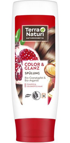 Terra Naturi Color & Glanz Spülung Bio-Granatapfel & Bio-Arganöl