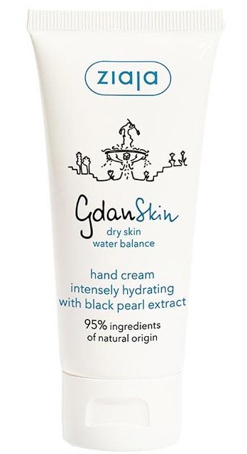 Ziaja GdanSkin Hand Cream With Black Pearl Extract