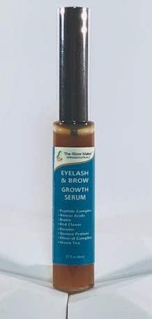 The Glow Maker Eyelash And Brow Growth Peptide Complex Serum