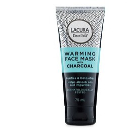 LACURA Warming Face Mask With Charcoal