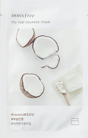 innisfree My Real Squeeze Mask Coconut