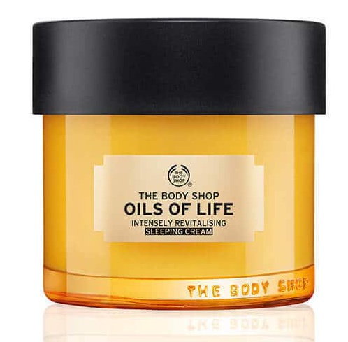 The Body Shop Oils Of Life Sleeping Cream