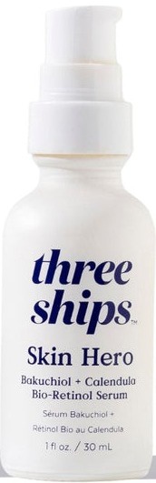 Three Ships Skin Hero Bakuchiol + Calendula Bio-retinol Serum