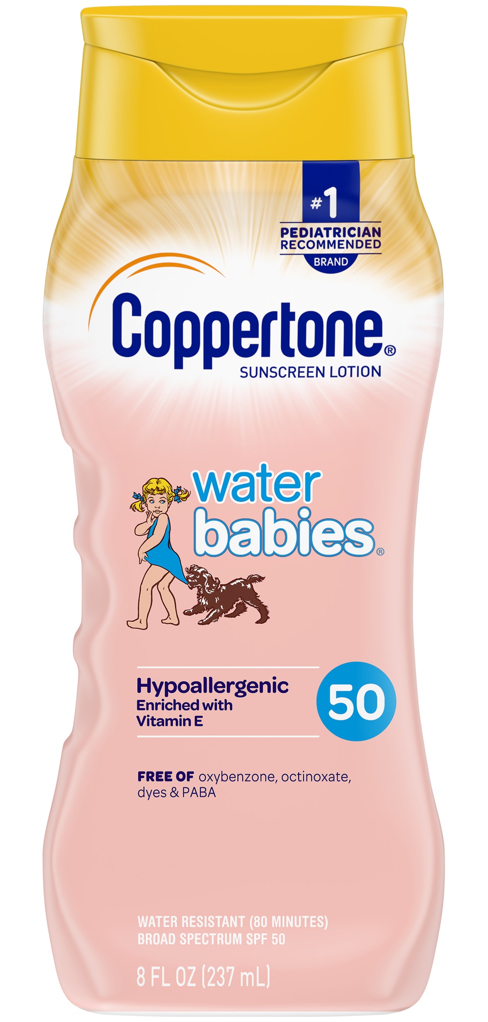 Coppertone Waterbabies SPF 50 Baby Sunscreen Lotion