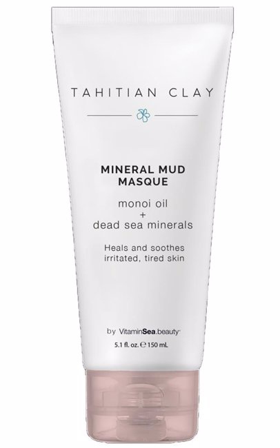 Tahitian Clay Mineral Mud Masque Monoi Oil + Dead Sea Minerals