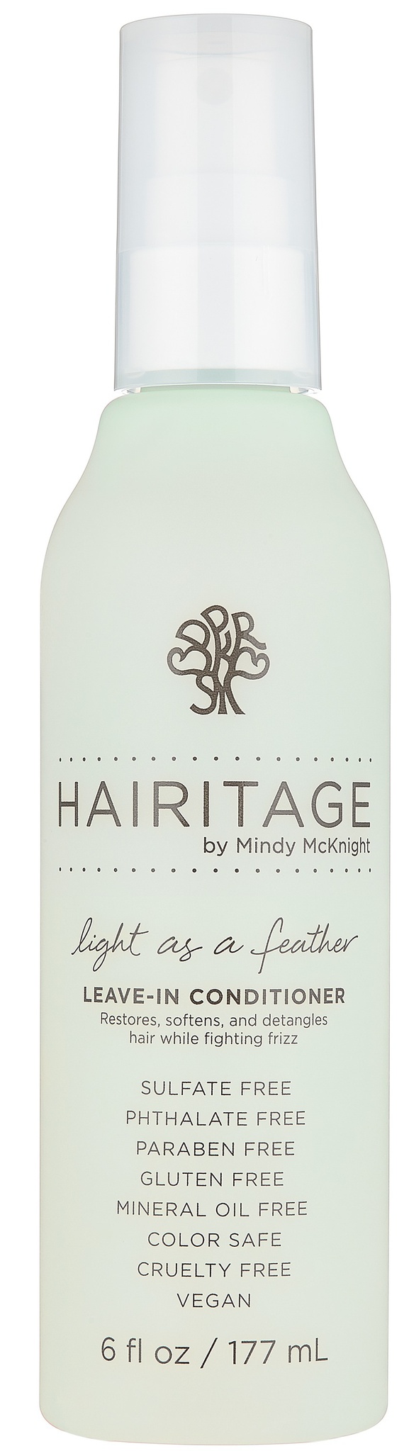 Hairitage by Mindy McKnight! Light As A Feather Leave-in Conditioner Spray