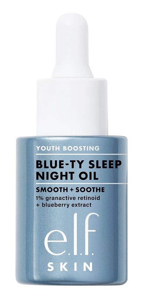 e.l.f. Youth Boosting Blue-ty Sleep Night Oil Facial Treatment