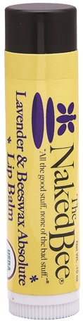 The Naked Bee Lavender & Beeswax Absolute Lip Balm