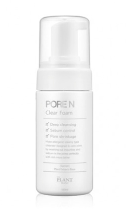 The Plant Base Pore N Clear Foam