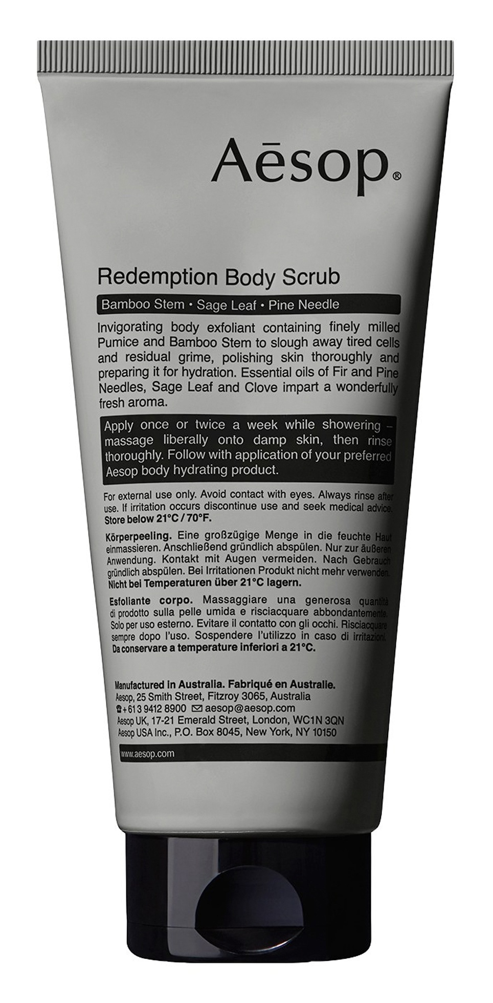 Aesop Redemption Body Scrub