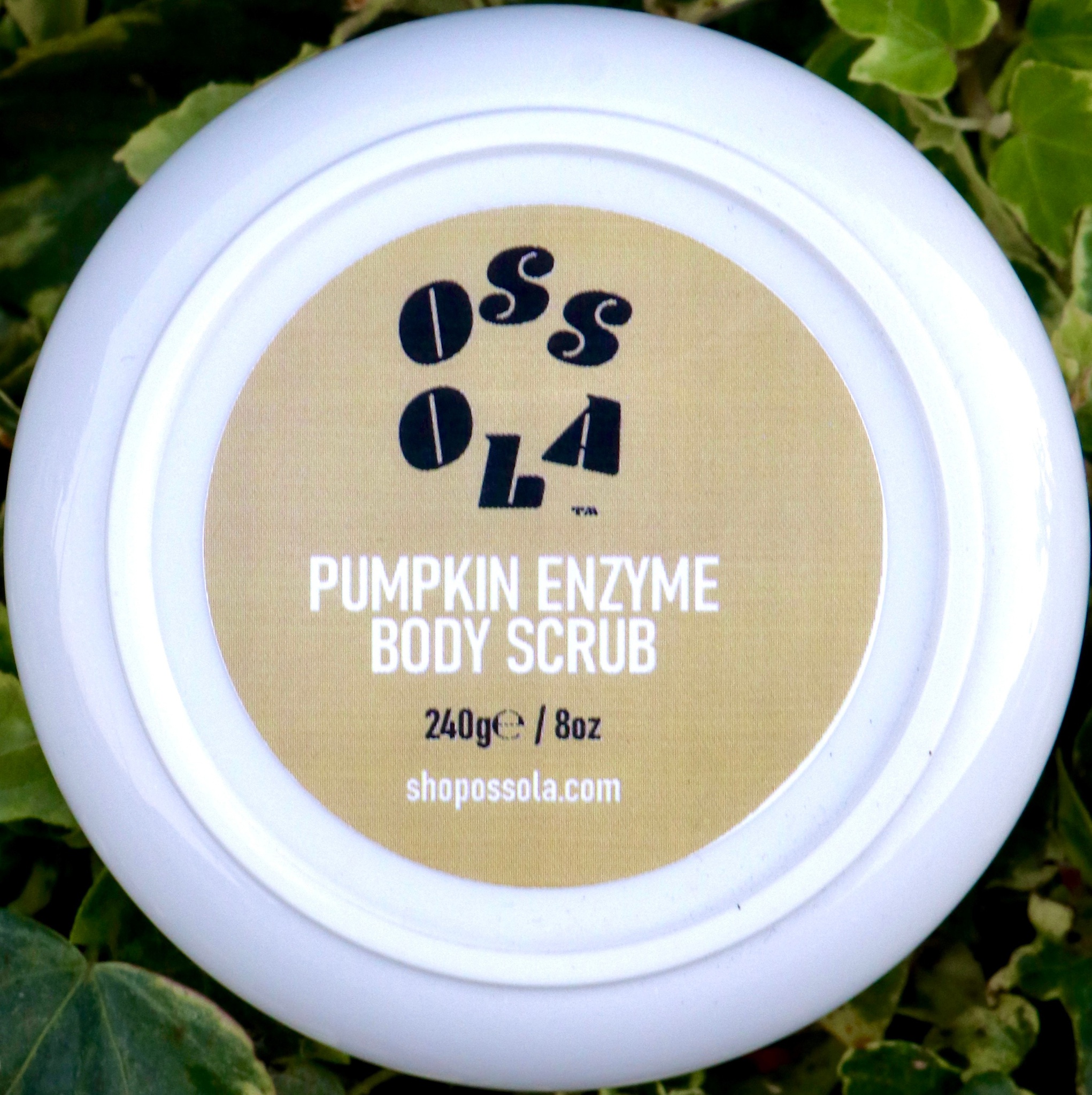 OSSOLA Skincare Pumpkin Enzyme Body Scrub