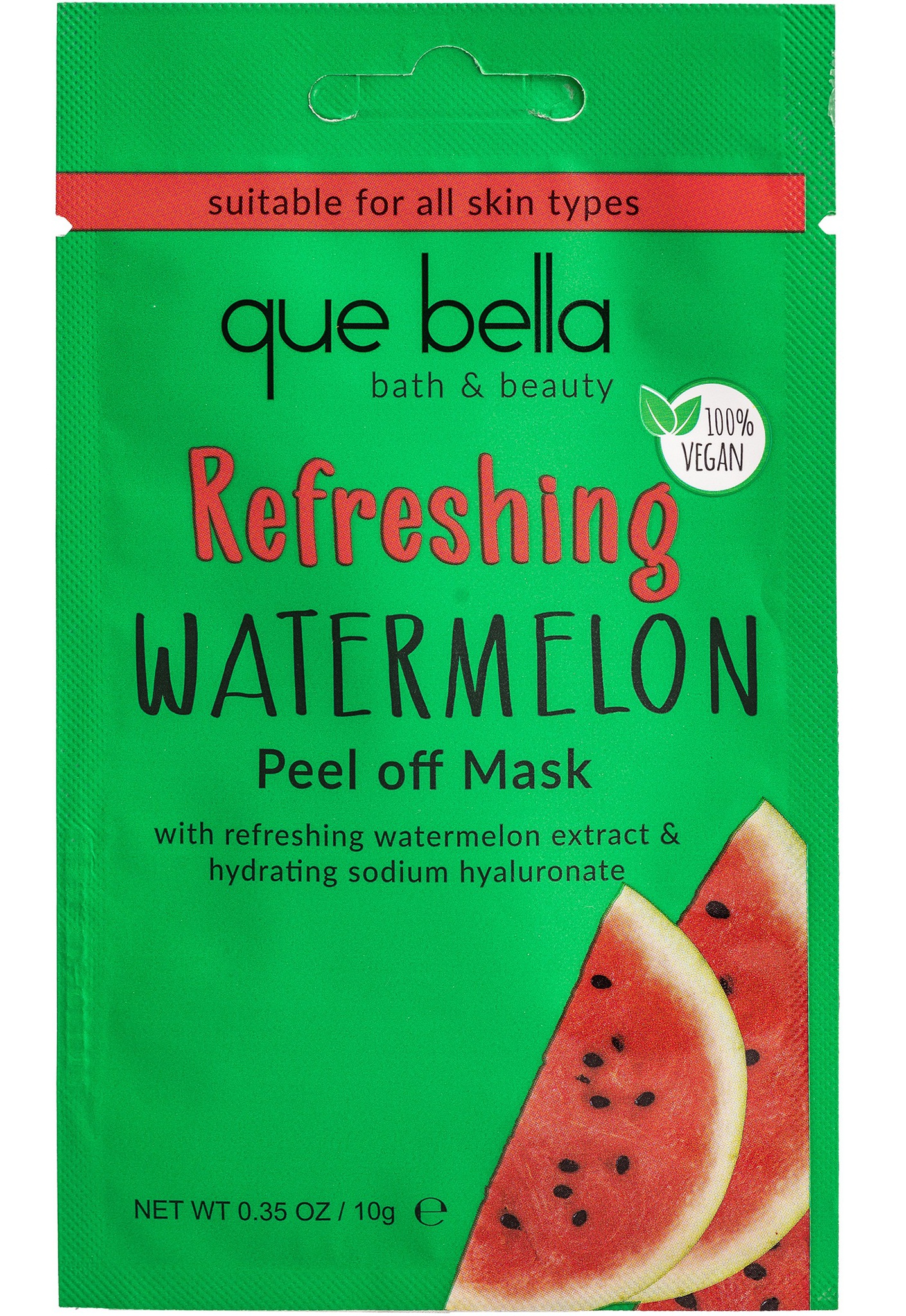 que bella Refreshing Watermelon Peel Off Mask