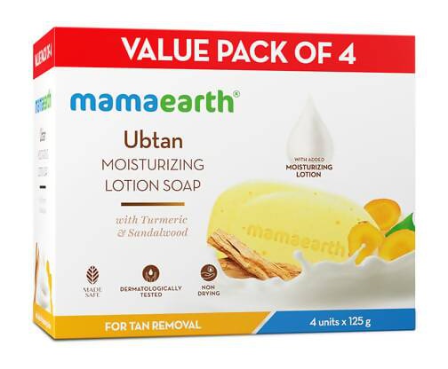 Mamaearth Ubtan Moisturizing Lotion Soap