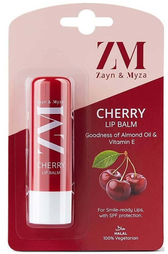 ZM Zayn and Myza Cherry Lip Balm