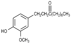 Hydroxymethoxyphenyl Decanone