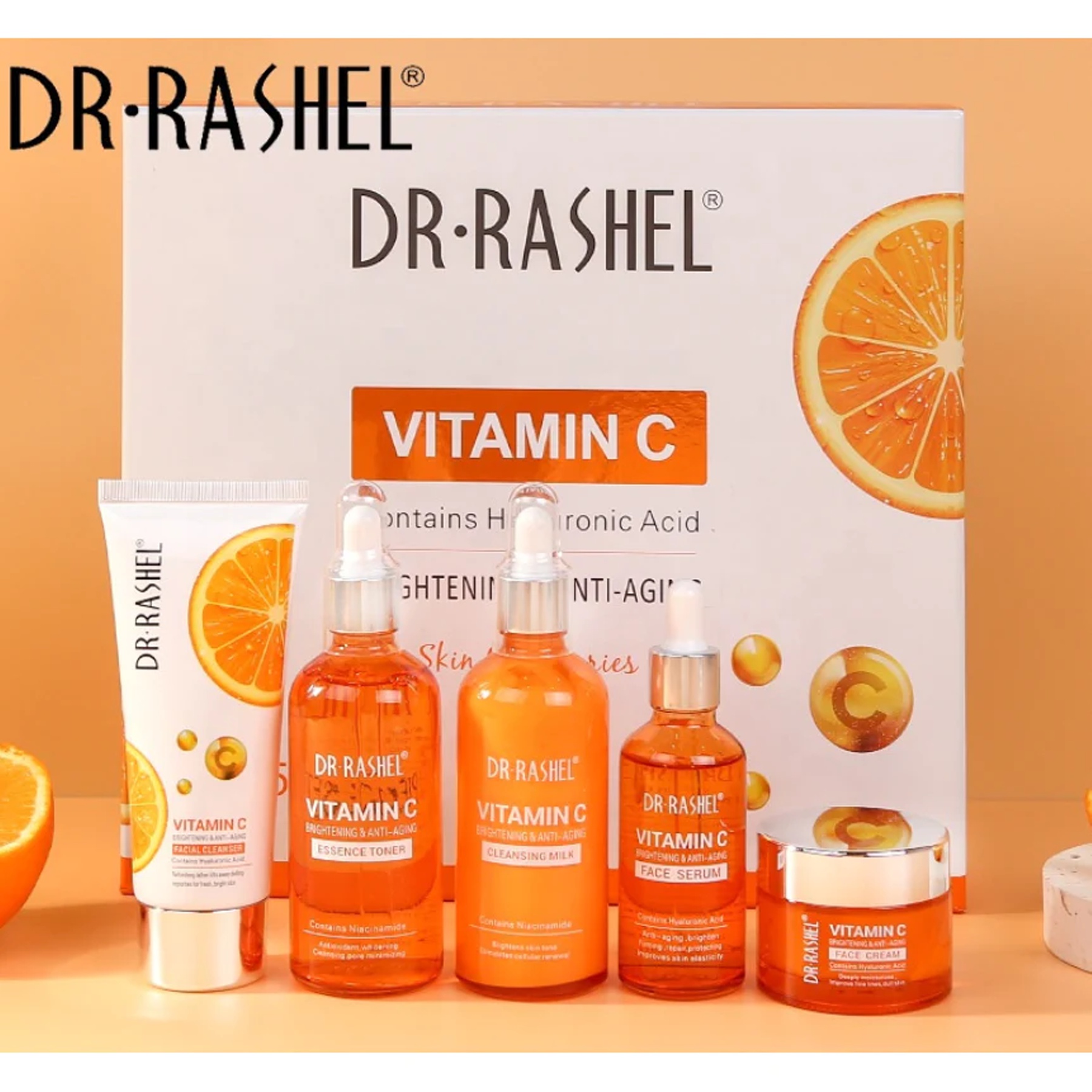 Dr.Rashel Vitamin C Brightening & Anti Ageing Facial Cleanser