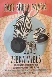 Maxbrands Zebra Vibes - Face Sheet Mask