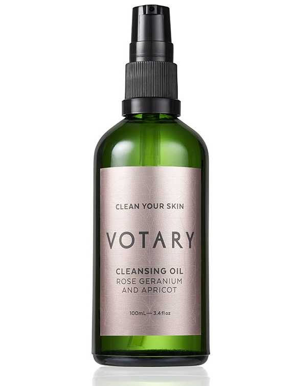 Votary Cleansing Oil – Rose Geranium And Apricot