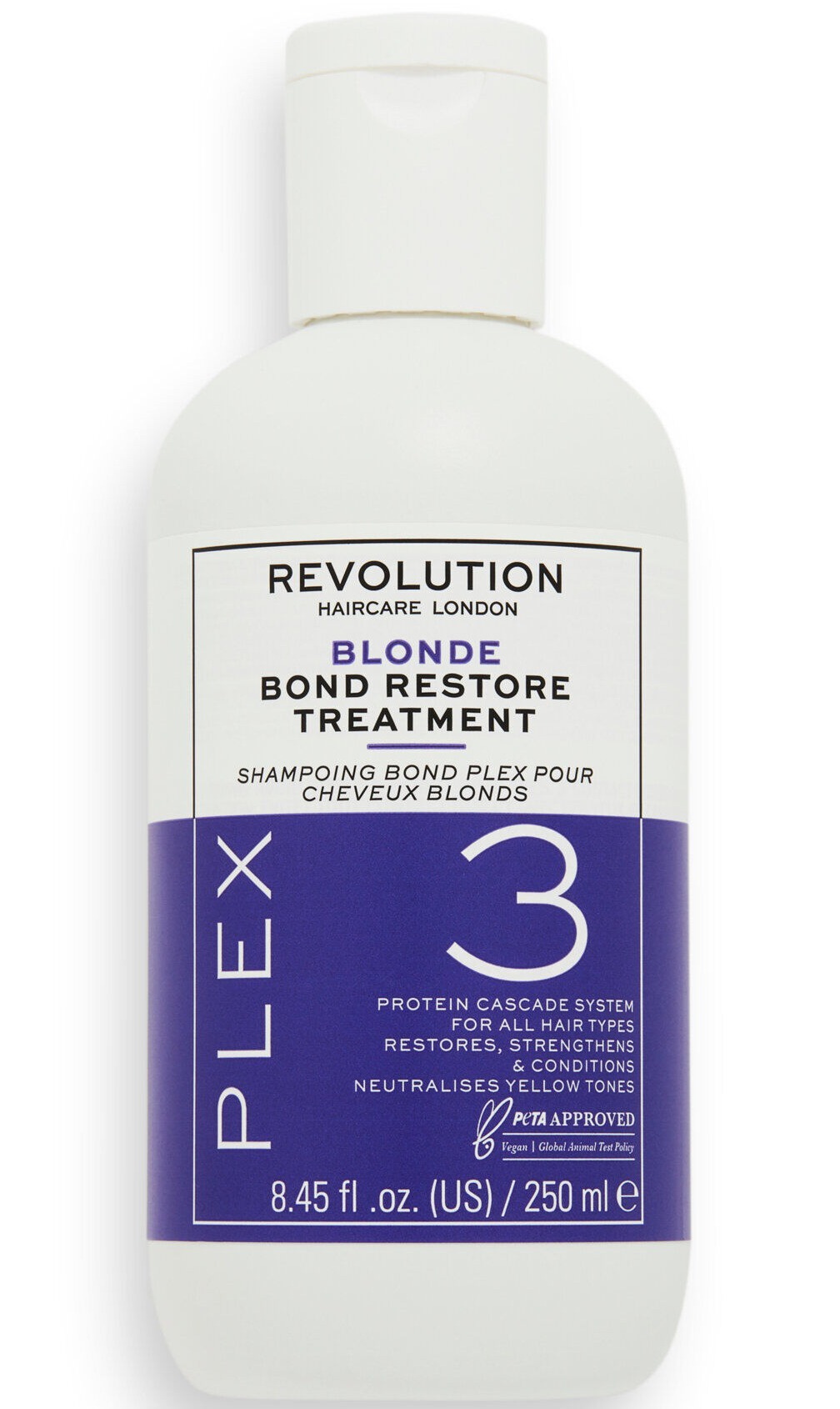 Revolution Haircare Blonde Plex 3 Bond Restore Treatment Ingredients Explained 