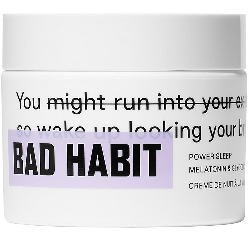 Bad Habit Power Sleep Melatonin & Glycolic Night Cream