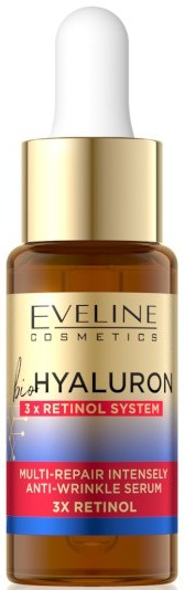 Eveline Bio Hyaluron 3x Retinol System Multi-Repair Intensely Anti-Wrinkle Serum