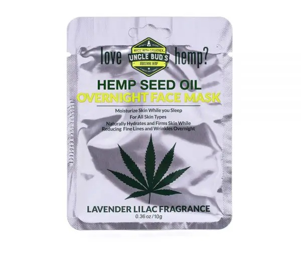 Uncle Bud's Hemp Seed Oil Overnight Face Mask