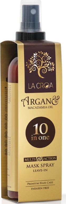 La Croa Argan Macadamia Oil 10 In One