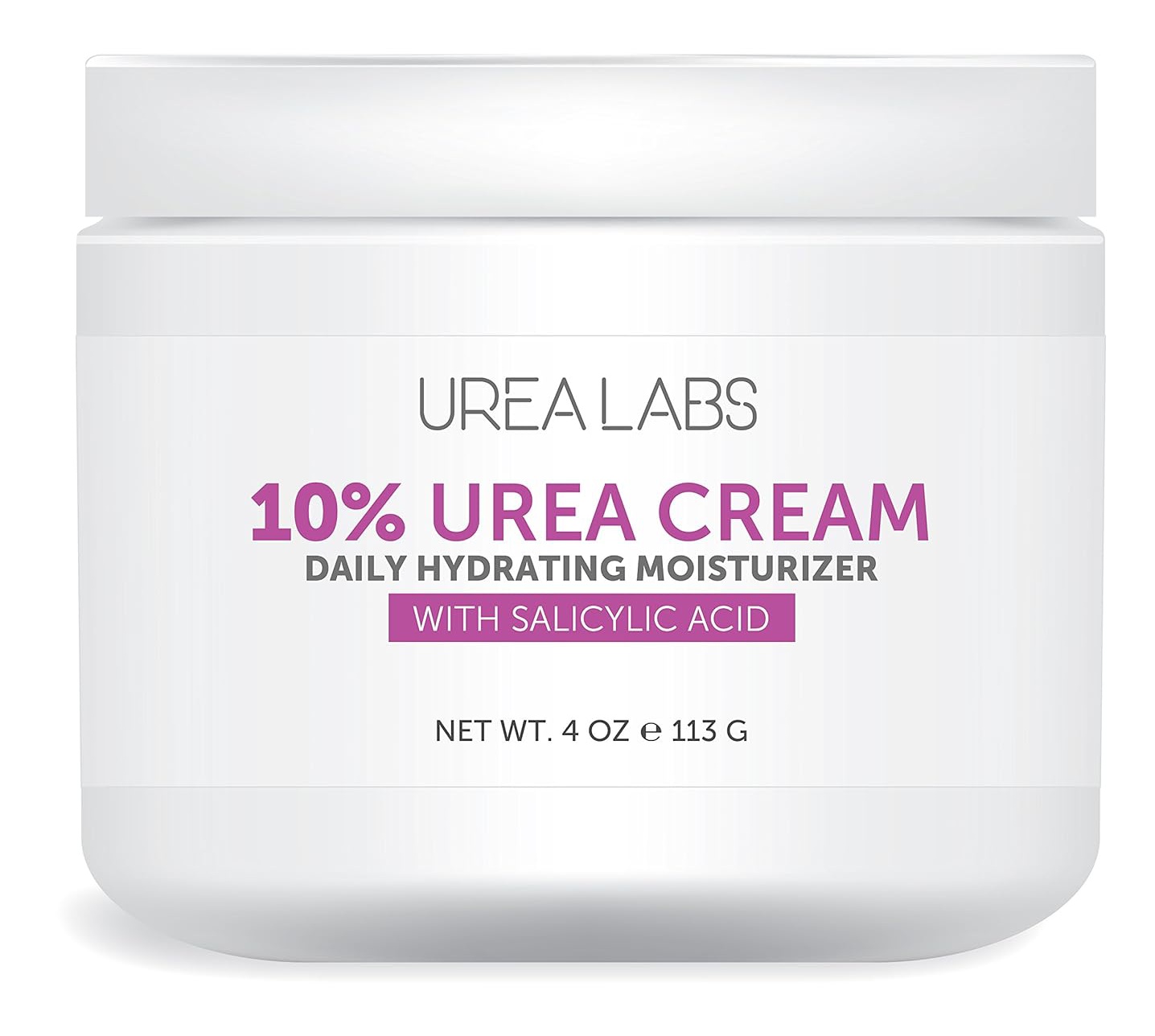 Urea Labs Urea Cream 10% Skin Care Moisturizer With Salicylic Acid