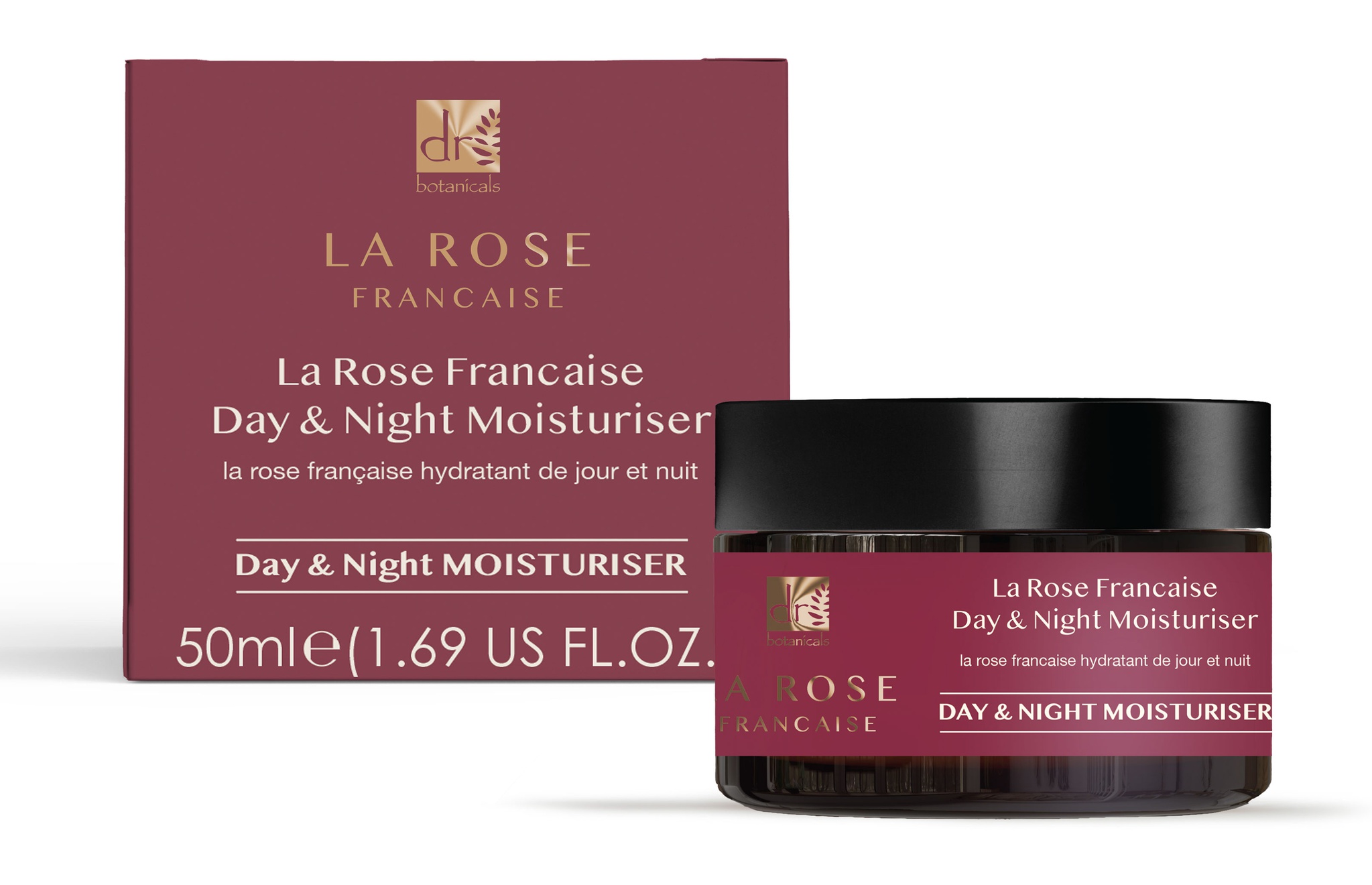 Dr Botanicals La Rose Francaise Day & Night Moisturiser
