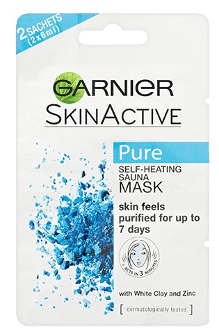 Garnier Pure Self-Heating Sauna Mask