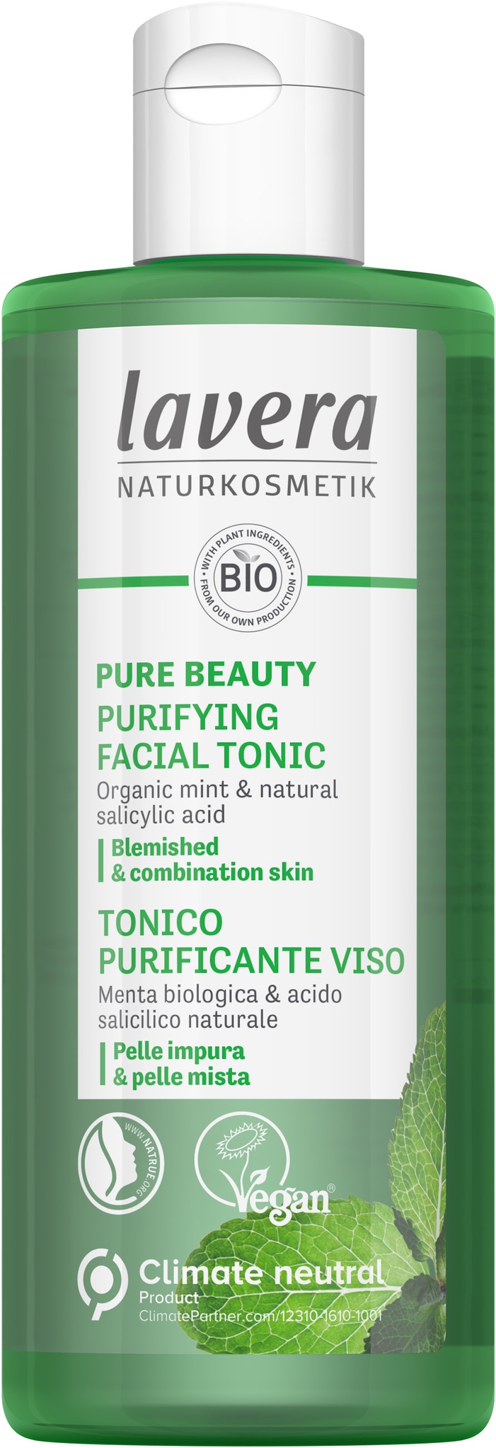 lavera naturkosmetik Pure Beauty Purifying Facial Tonic