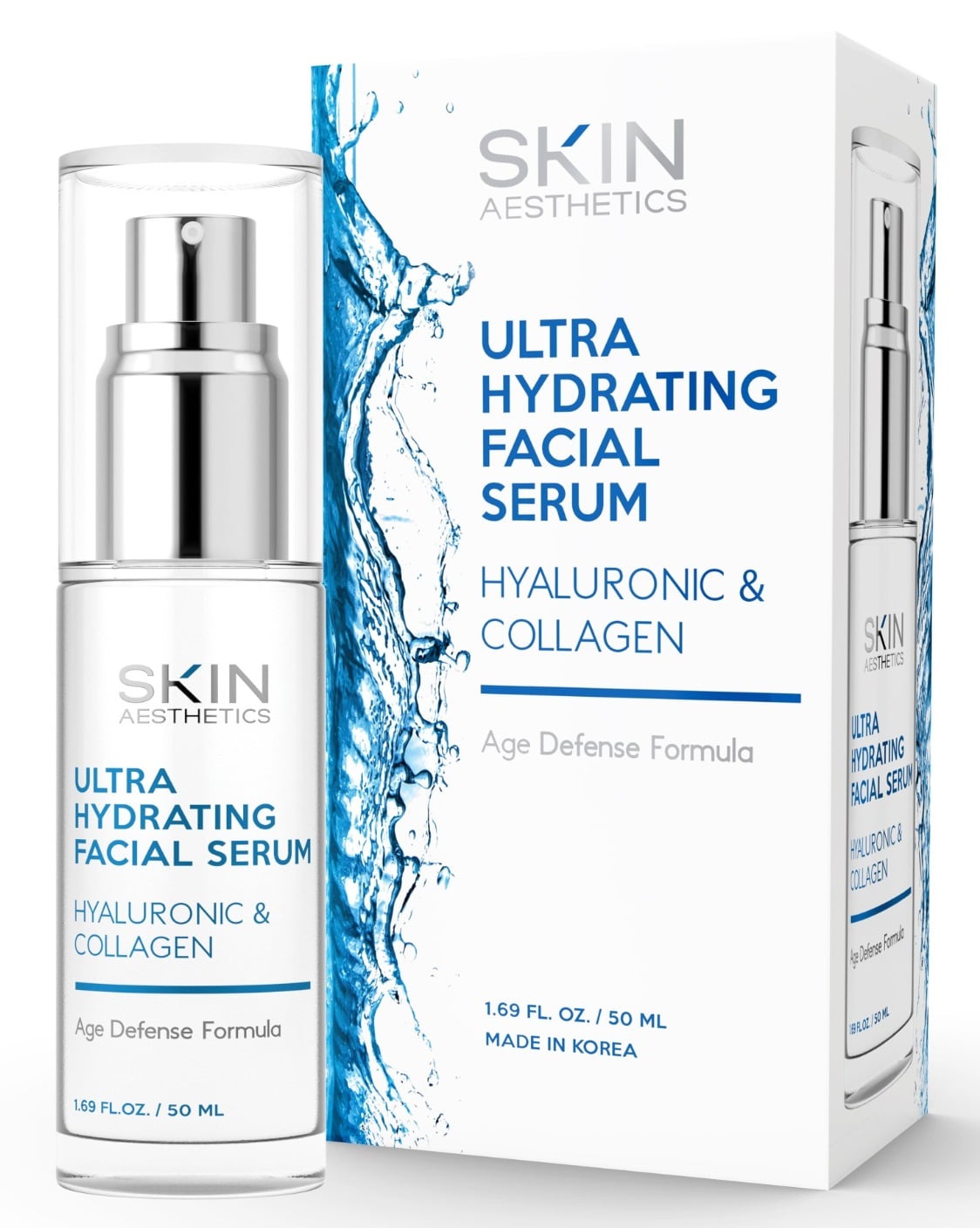 Skin Aesthetics Hyaluronic Acid And Collagen Face Serum