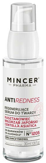 MINCER Pharma Anti Redness Regenerating Face Serum