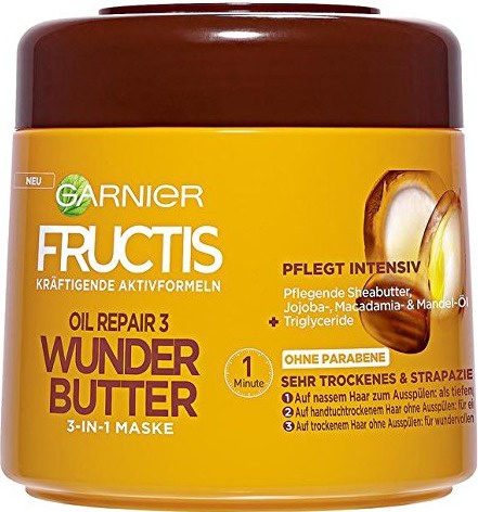 Garnier 3in1 Kur, Oil Repair Wunder Butter