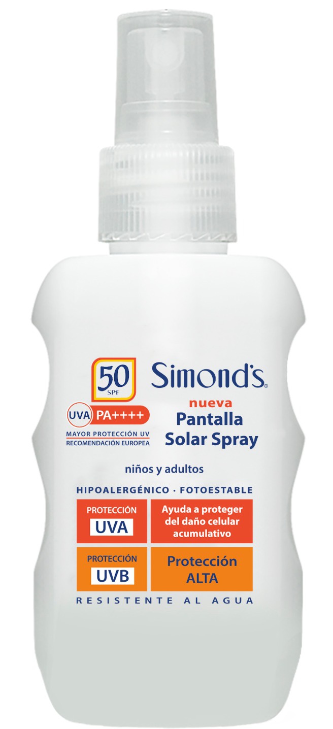 Simond's Pantalla Solar Spray 50 SPF