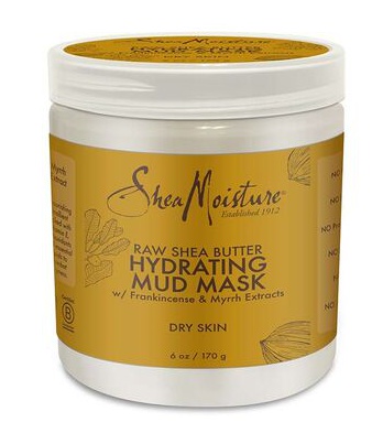 Shea Moisture Raw Shea Butter Hydrating Mud Mask ingredients