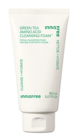 innisfree Green Tea Amino Hydrating Cleansing Foam 10