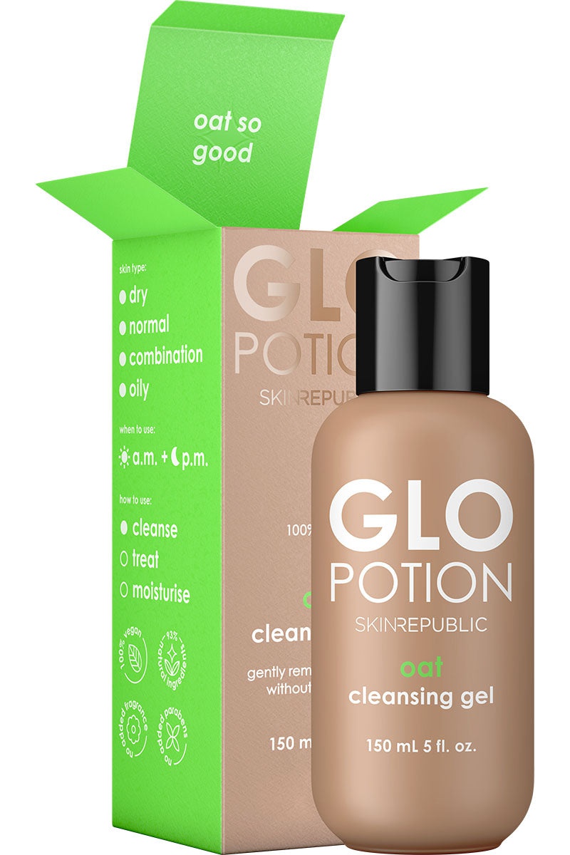 Skin Republic Glopotion Oat Cleansing Gel