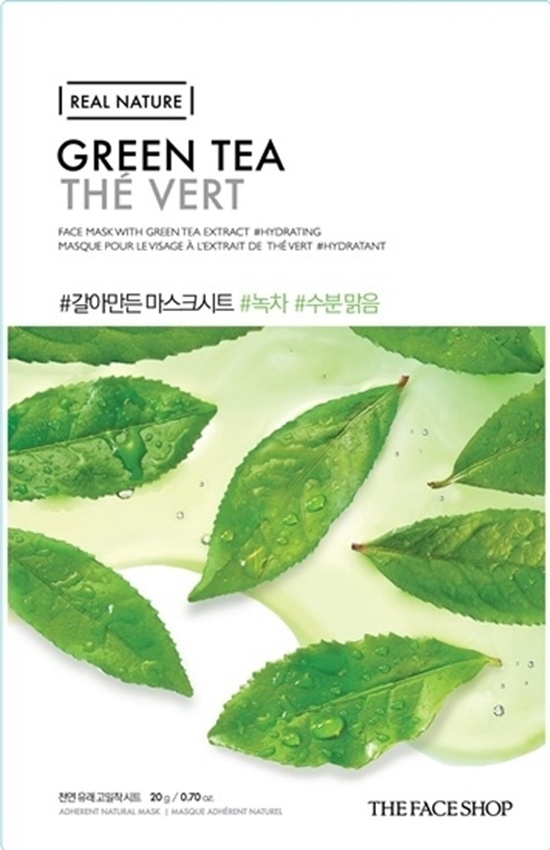 The Face Shop Real Nature Green Tea Face Mask