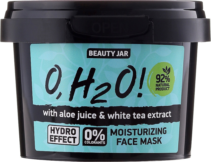 Beauty Jar O, H2o Moisturizing Face Mask