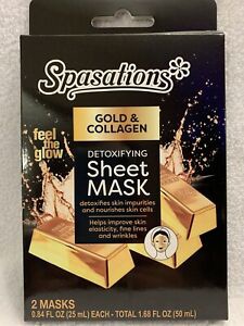 Spasations Gold & Collagen Deep Cleansing Sheet Mask