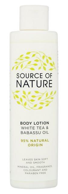(Sainsburys) Source of Nature Body Lotion White Tea & Babassu Oil