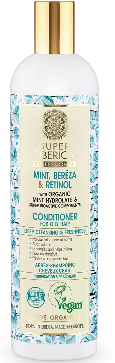 Natura Siberica Mint, Berëza & Retinol Conditioner