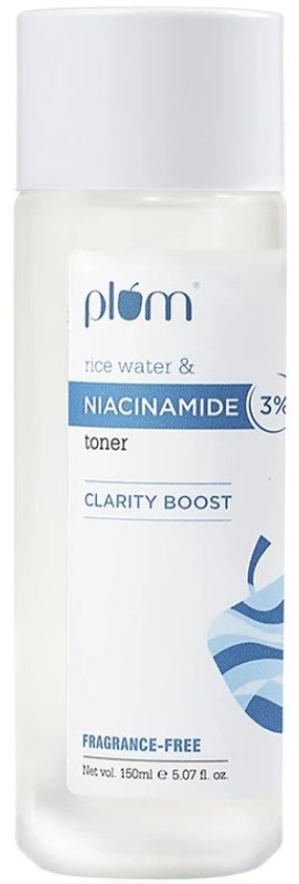 PLUM 3% Niacinamide Toner With Rice Water