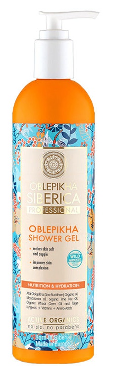 Natura Siberica Oblepikha Shower Gel Intensive Nutrition & Hydration