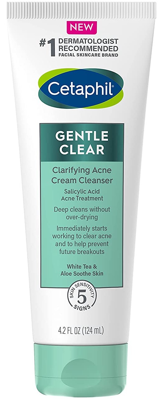 Cetaphil Gentle Clear Clarifying Acne Cream Cleanser